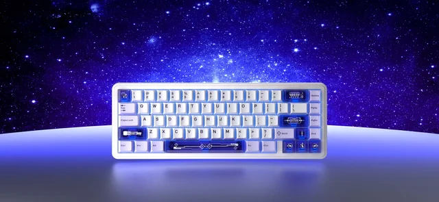 狼蛛KING68键盘、NDIY KY87键盘、开石E耳机、咪帅M30耳机（以上数量未明示）；随机键帽2套