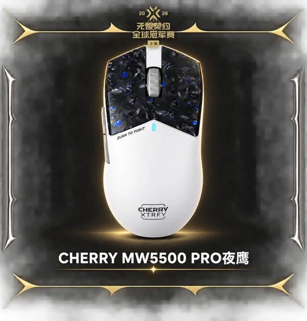 CHERRY K5 Ultra键盘、MW5500 Pro鼠标、H1耳机各 ×1
